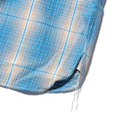 The Real McCoy's 8HU Ombre Check Summer Flannel Shirt Turquoise-Shirt-Clutch Cafe