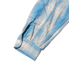 The Real McCoy's 8HU Ombre Check Summer Flannel Shirt Turquoise-Shirt-Clutch Cafe