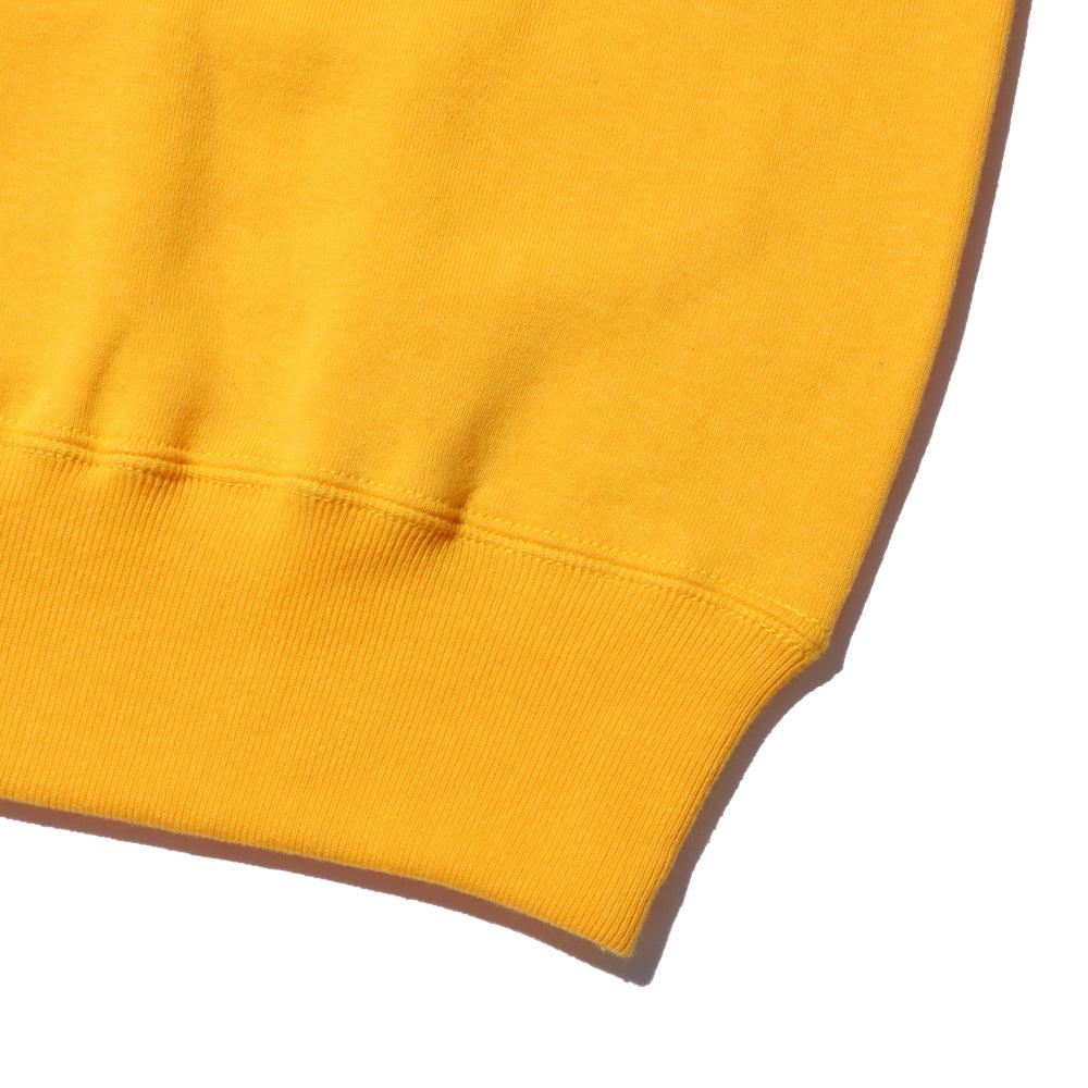 The Real McCoy's 9.oz Loopwheel Raglan Sleeve Sweatshirt Yellow-Sweatshirt-Clutch Cafe
