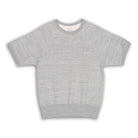 The Real McCoy's 9.oz Loopwheel S/S Sweatshirt Grey-Sweatshirt-Clutch Cafe