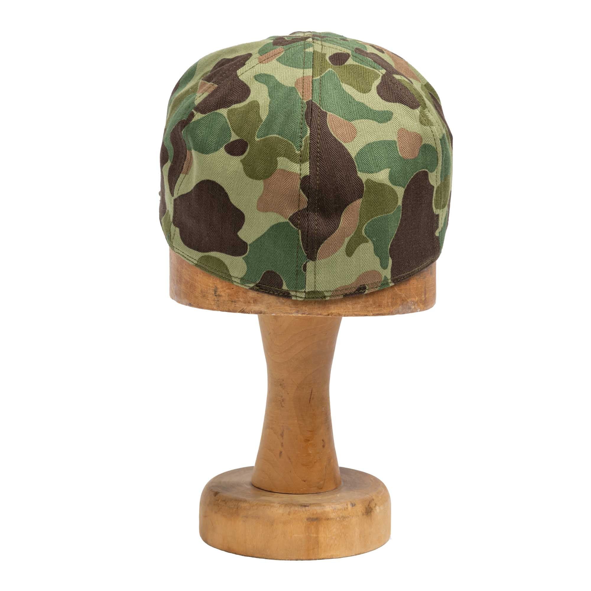 The Real McCoy's A-3 Cap Reversible Frogskin Camo-Cap-Clutch Cafe