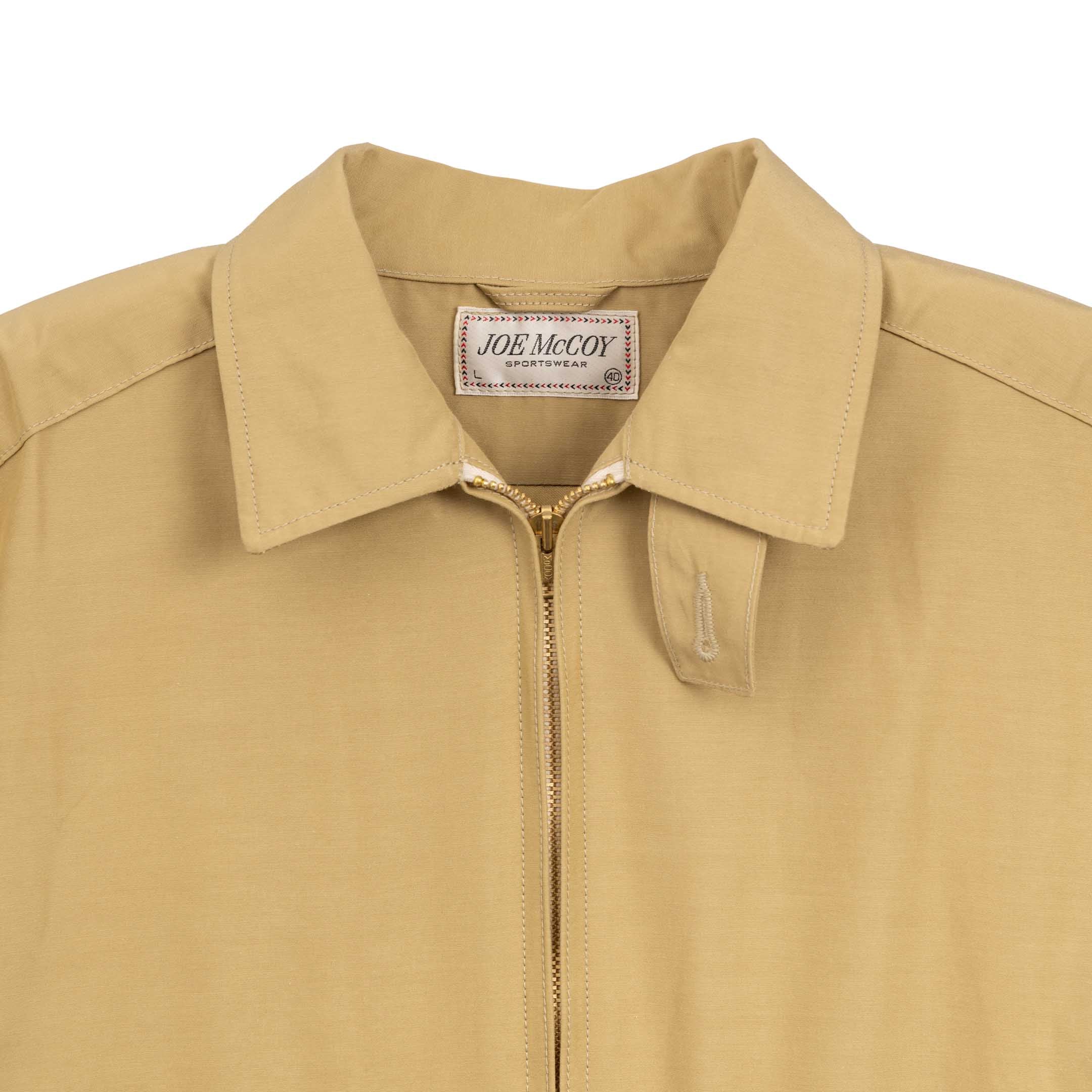 Joe McCoy Sportswear Jacket 36 ベージュ The Real McCoy's All Weather Swing Jacket Beige – Clutch Cafe