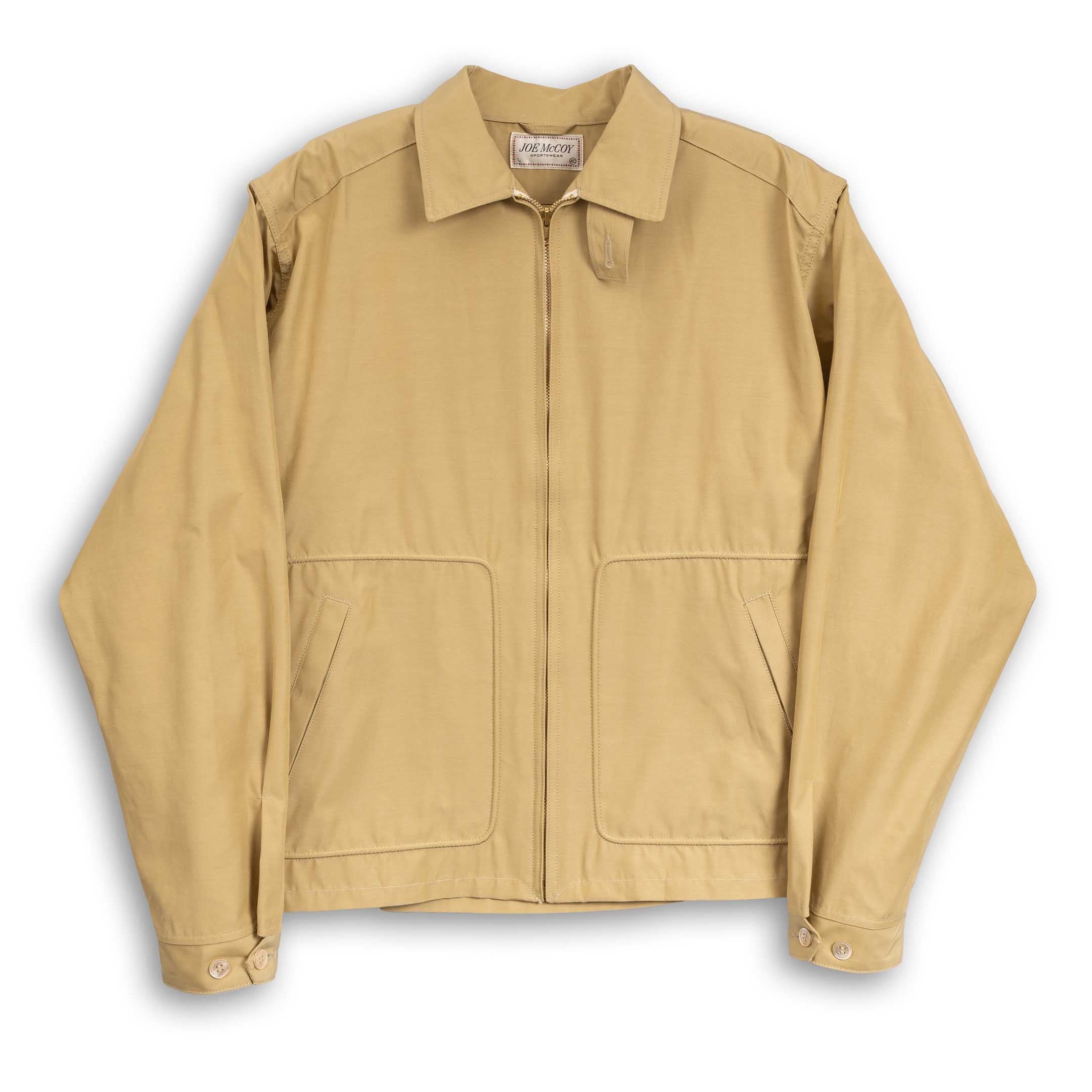 The Real McCoy's All Weather Swing Jacket Beige-Jacket-Clutch Cafe