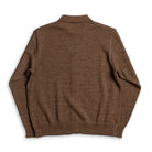 The Real McCoy's Alpaca Wool Collar Knit Cardigan Brown-Cardigan-Clutch Cafe
