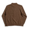 The Real McCoy's Alpaca Wool Collar Knit Cardigan Brown-Cardigan-Clutch Cafe