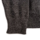 The Real McCoy's Alpaca Wool Collar Knit Cardigan Charcoal-Cardigan-Clutch Cafe