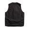 The Real McCoy's Buco Cotton Canvas Riding Vest Black-Vest-Clutch Cafe