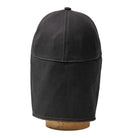 The Real McCoy's Buco Cotton Canvas Windproof Riding Cap Black-Cap-Clutch Cafe