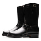 The Real McCoy's Buco Engineer Boots Buttock Black-Boots-Clutch Cafe