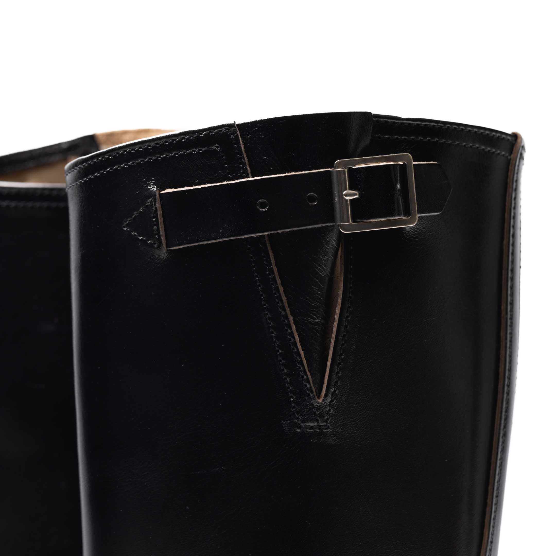 The Real McCoy's Buco Engineer Boots Buttock Black-Boots-Clutch Cafe