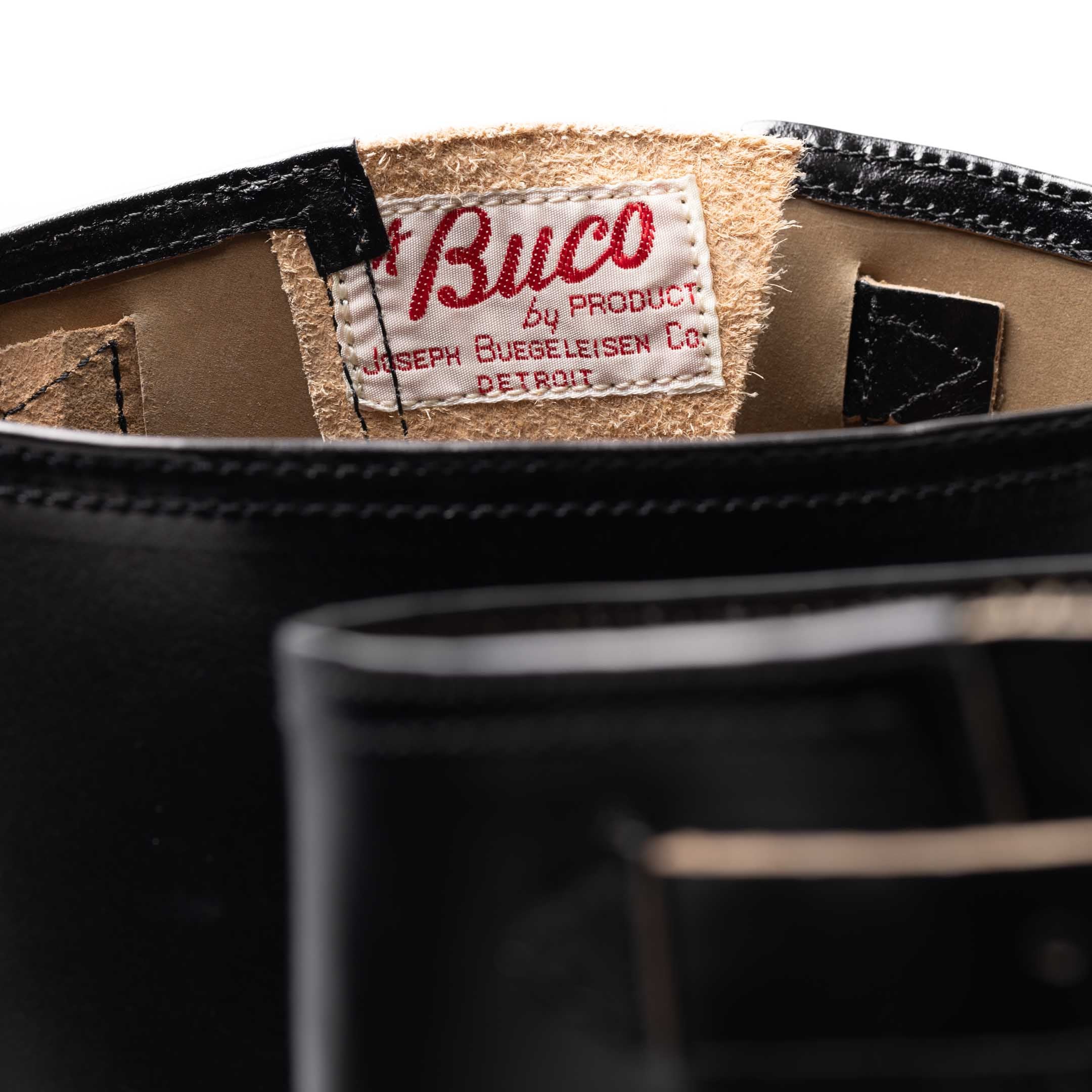 The Real McCoy's Buco Engineer Boots Buttock Black-Boots-Clutch Cafe