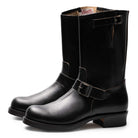 The Real McCoy's Buco Engineer Boots Buttock Black-Boots-Clutch Cafe