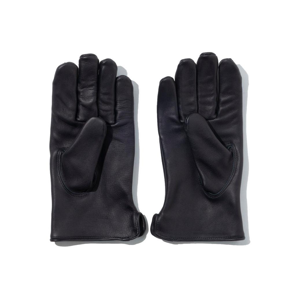 The Real McCoy's Buco Horsehide Leather Gloves Black-Gloves-Clutch Cafe