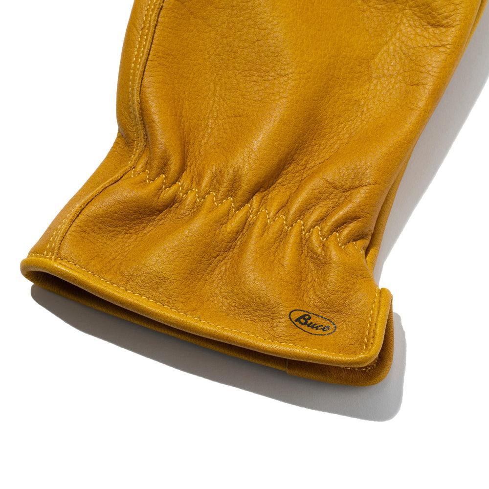 The Real McCoy's Buco Horsehide Leather Gloves Yellow-Gloves-Clutch Cafe