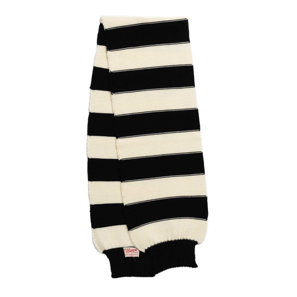 The Real McCoy's Buco Striped Wool Knit Scarf-Scarf-Clutch Cafe