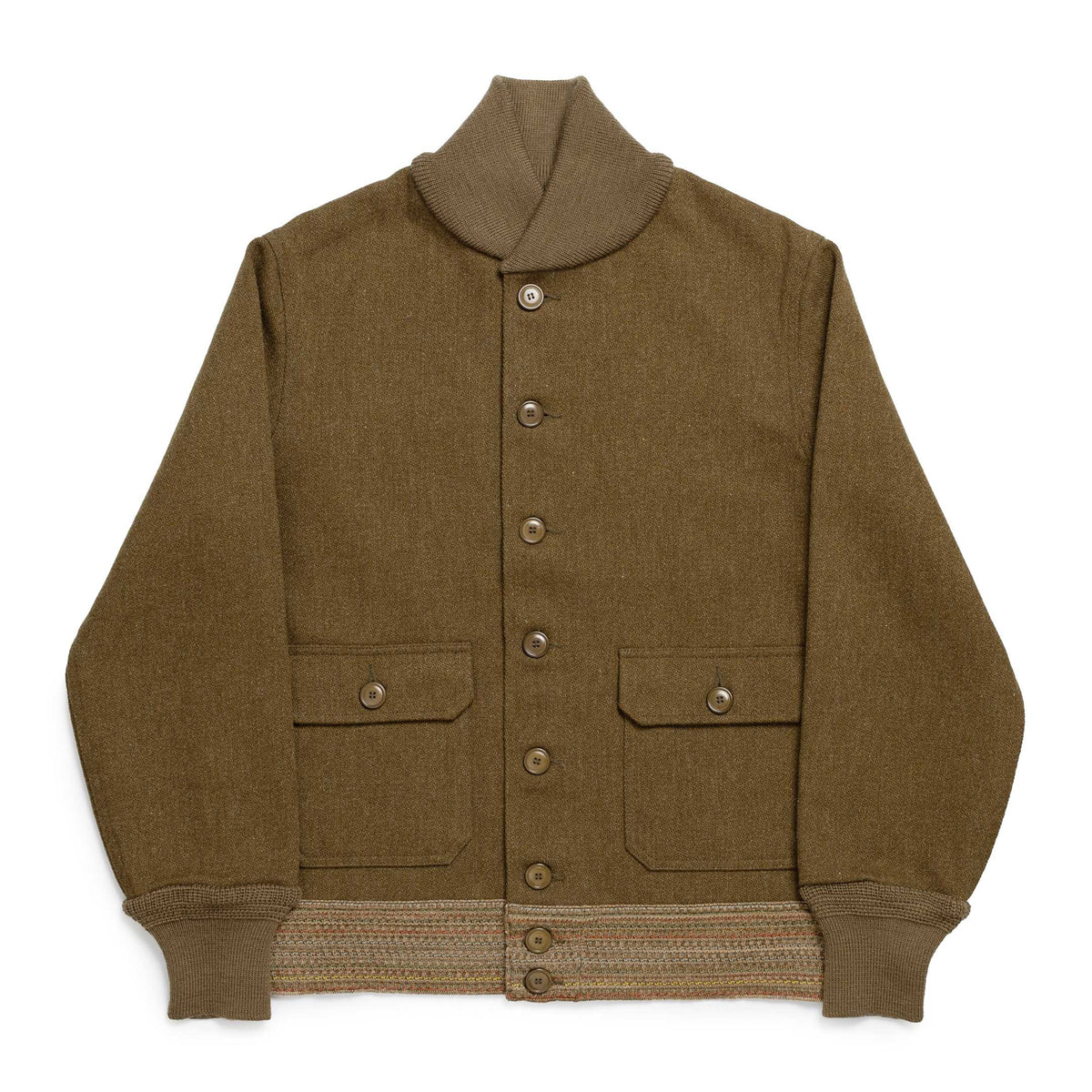 The Real McCoy's C.C.C. Wool Jacket Olive – Clutch Cafe