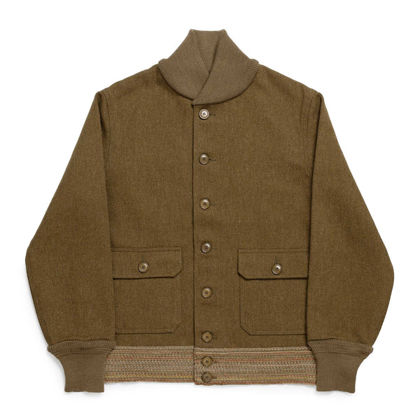 The Real McCoy's C.C.C. Wool Jacket Olive – Clutch Cafe