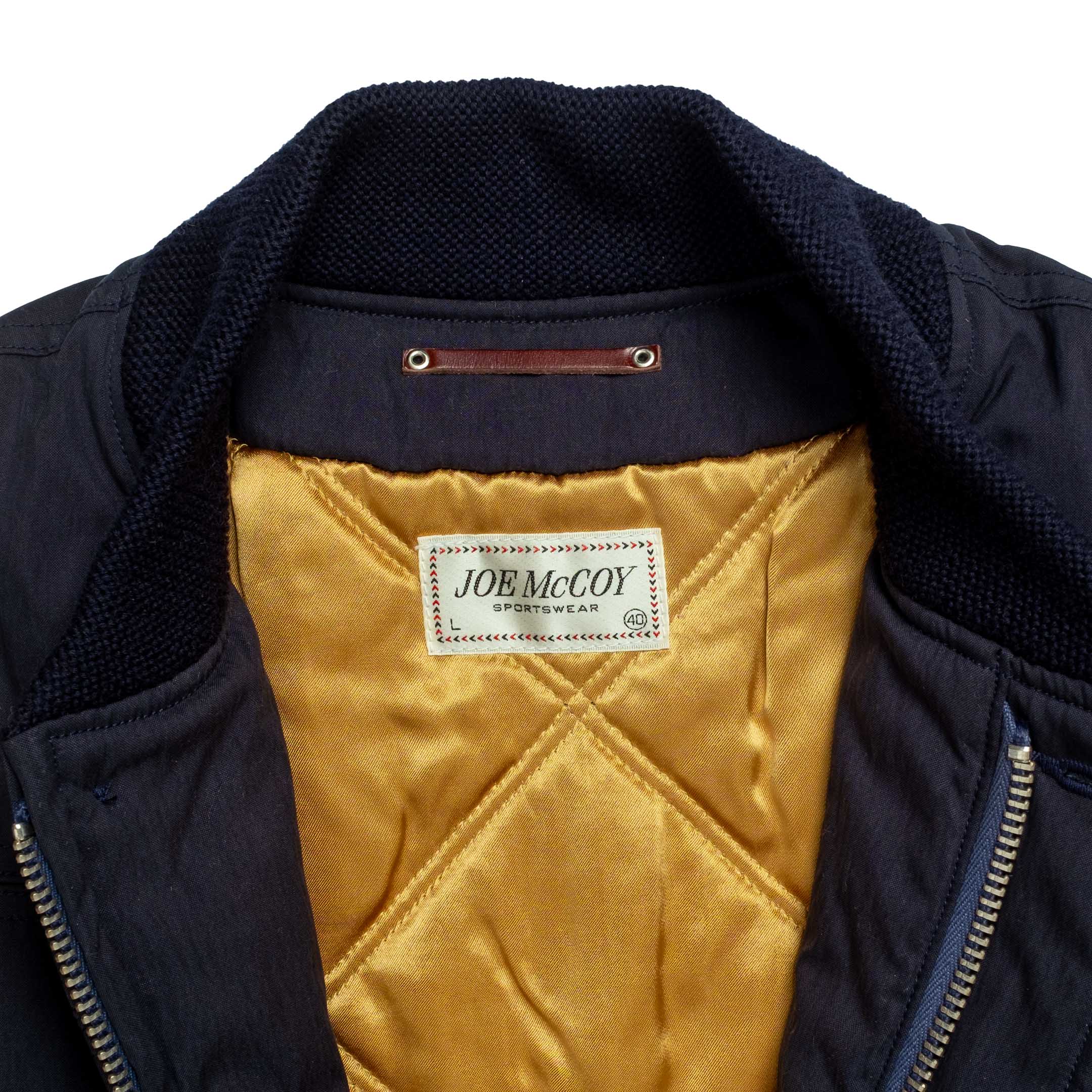 The Real McCoy's Cape Shoulder Sports Jacket Navy – Clutch Cafe