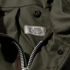 The Real McCoy's Coat, Man's, Field, M-65 / Early Model Olive-Jacket-Clutch Cafe