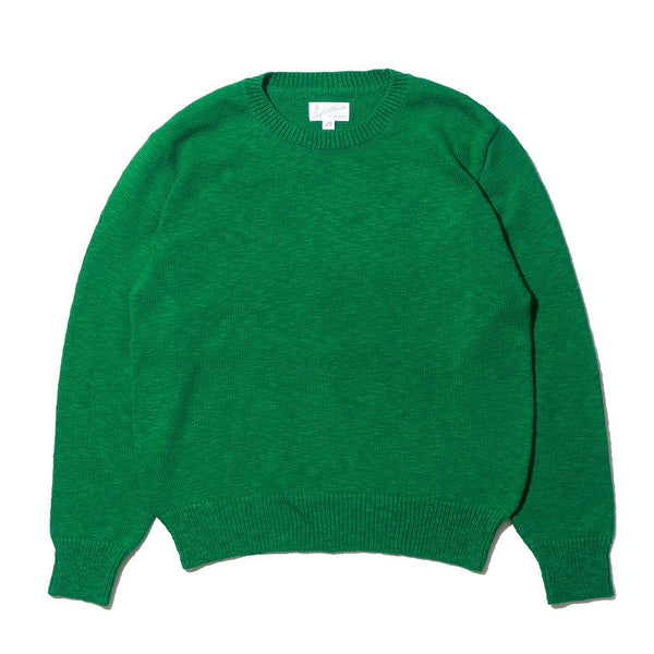 The Real McCoy's Cotton Crewneck Sweater Green-Shirt-Clutch Cafe