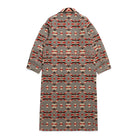 The Real McCoy's Cotton Jacquard Robe Grey-Robe-Clutch Cafe