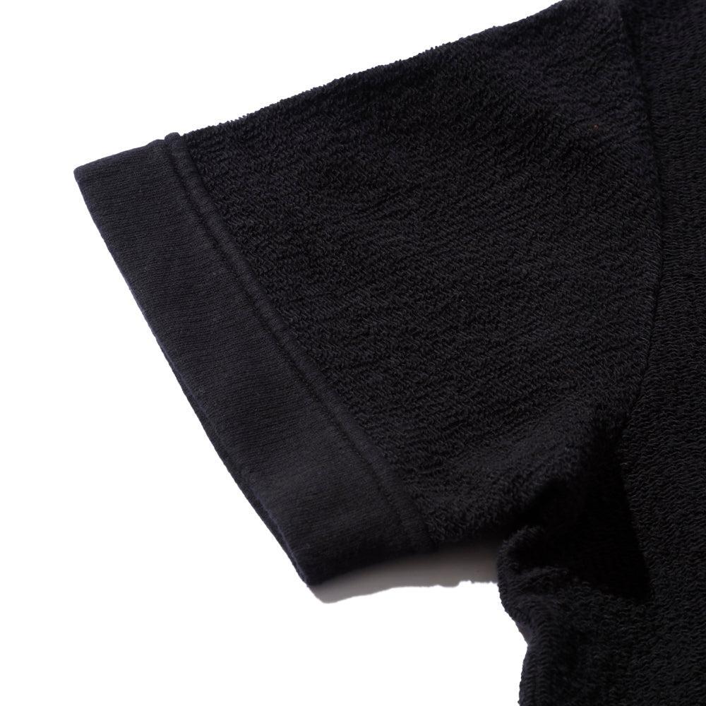 The Real McCoy's Cotton Pile Beach Shirt Black-Shirt-Clutch Cafe