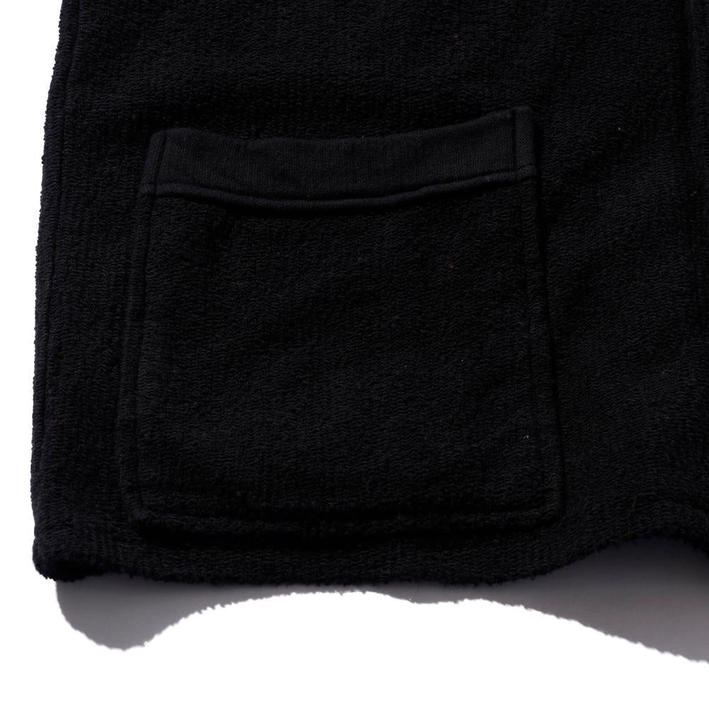 The Real McCoy's Cotton Pile Beach Shirt Black-Shirt-Clutch Cafe