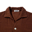 The Real McCoy's Cotton Pile Beach Shirt Brown-Shirt-Clutch Cafe