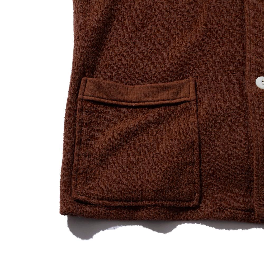 The Real McCoy's Cotton Pile Beach Shirt Brown-Shirt-Clutch Cafe