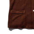 The Real McCoy's Cotton Pile Beach Shirt Brown-Shirt-Clutch Cafe