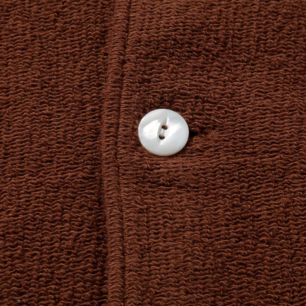 The Real McCoy's Cotton Pile Beach Shirt Brown-Shirt-Clutch Cafe