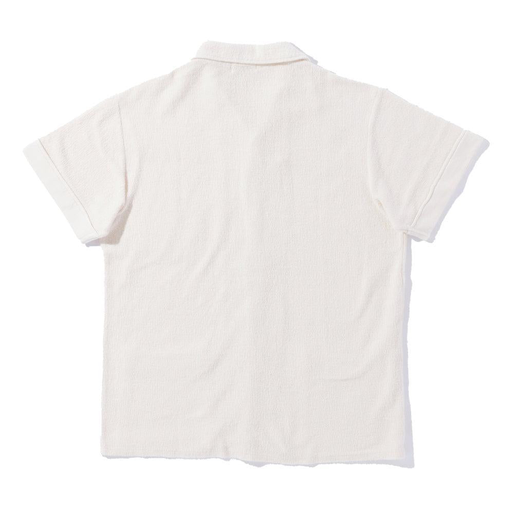 The Real McCoy's Cotton Pile Beach Shirt Milk-Shirt-Clutch Cafe