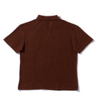 The Real McCoy's Cotton Pile Skipper Brown-Top-Clutch Cafe