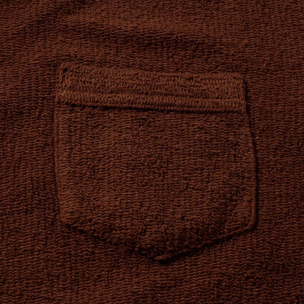 The Real McCoy's Cotton Pile Skipper Brown-Top-Clutch Cafe