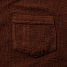 The Real McCoy's Cotton Pile Skipper Brown-Top-Clutch Cafe