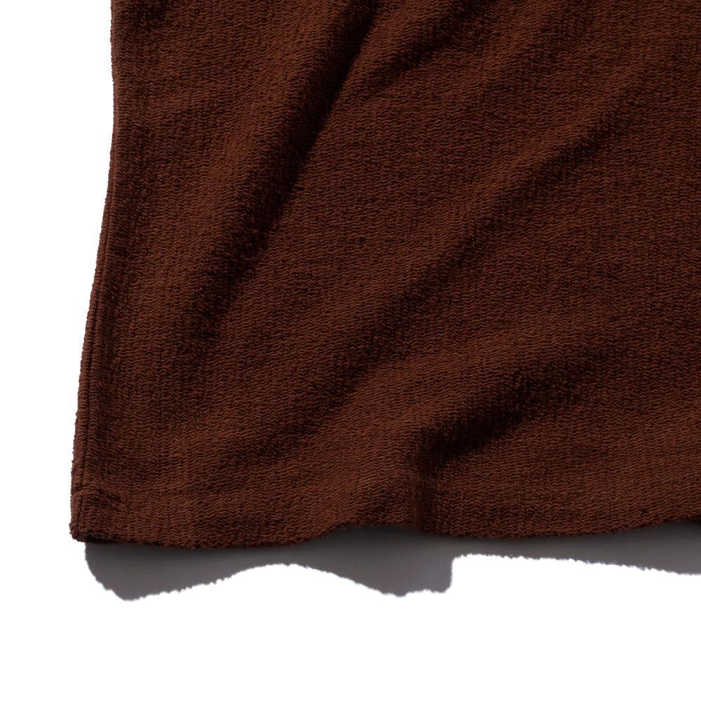 The Real McCoy's Cotton Pile Skipper Brown-Top-Clutch Cafe