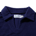 The Real McCoy's Cotton Pile Skipper Navy-Top-Clutch Cafe