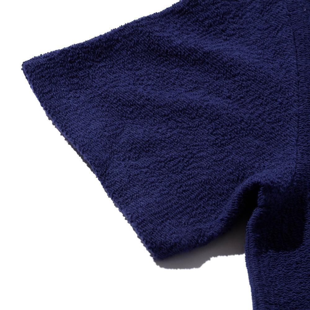 The Real McCoy's Cotton Pile Skipper Navy-Top-Clutch Cafe