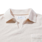 The Real McCoy's Cotton Pile Skipper White-Top-Clutch Cafe