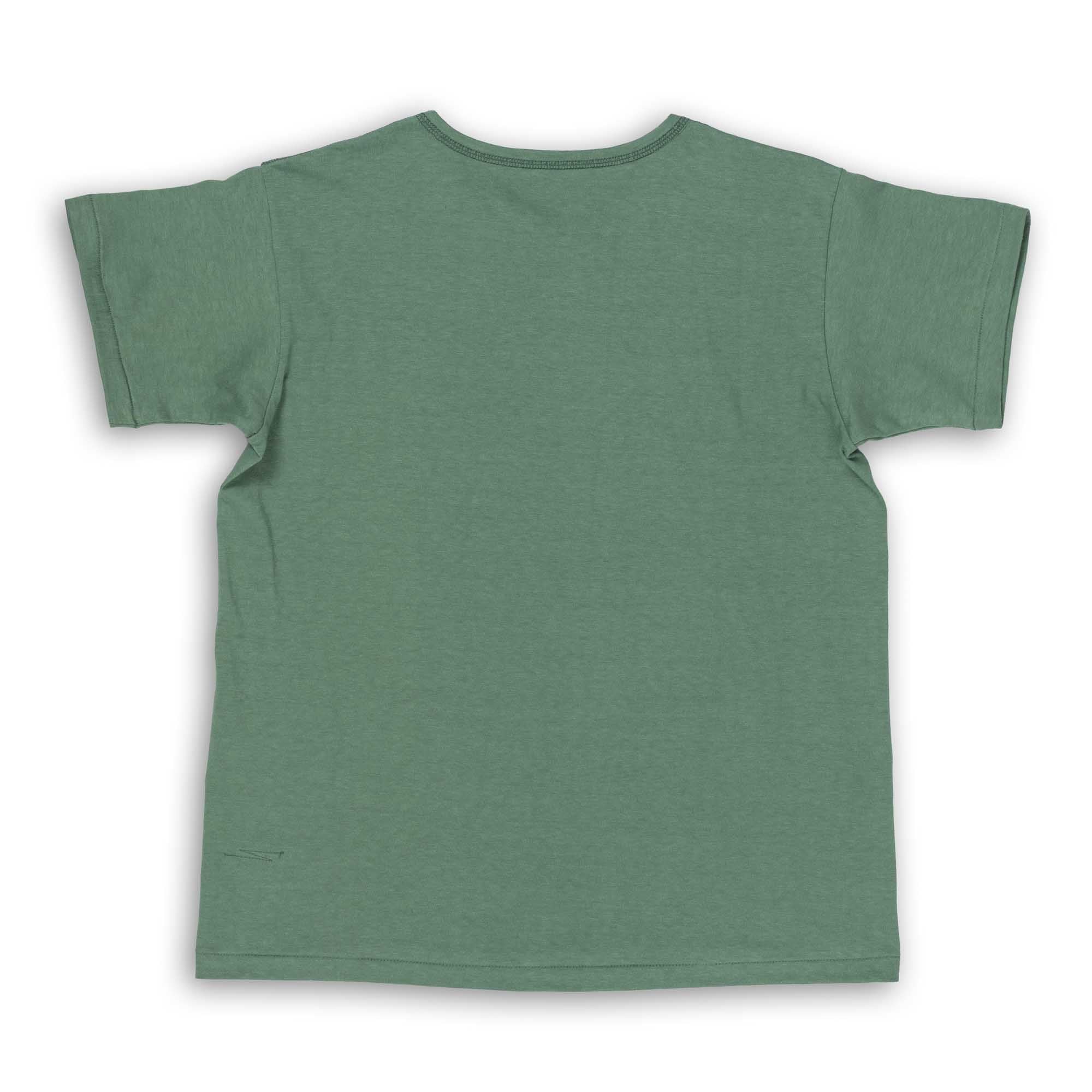 The Real McCoy's Cotton Summer Undershirt Green-T-Shirt-Clutch Cafe
