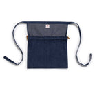 The Real McCoy's Denim Apron Bag Indigo-Scarf-Clutch Cafe
