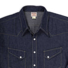 The Real McCoy's Denim Western Shirt / Ridge Slant Indigo-Shirt-Clutch Cafe
