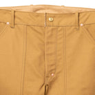 The Real McCoy's Double-Knee Work Trousers Brown-Trousers-Clutch Cafe