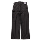 The Real McCoy's Double-Knee Work Trousers Charcoal-Trousers-Clutch Cafe