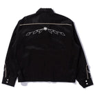 The Real McCoy's Embroidered Rayon Western Jacket Black-Jacket-Clutch Cafe