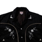 The Real McCoy's Embroidered Rayon Western Jacket Black-Jacket-Clutch Cafe