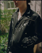 The Real McCoy's Embroidered Rayon Western Jacket Black-Jacket-Clutch Cafe