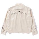 The Real McCoy's Embroidered Rayon Western Jacket Ecru-Jacket-Clutch Cafe