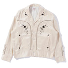 The Real McCoy's Embroidered Rayon Western Jacket Ecru-Jacket-Clutch Cafe