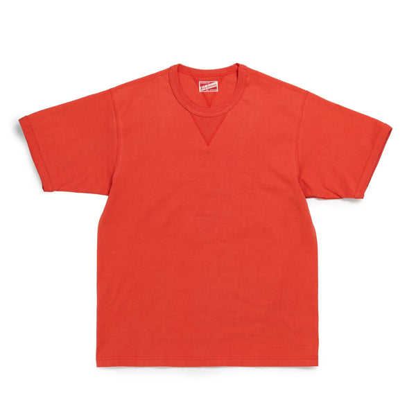 The Real McCoy's Gusset Tee Scarlet-T-Shirt-Clutch Cafe